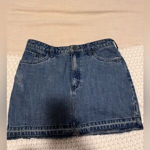 Free People Denim Skirt